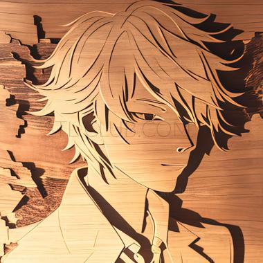 3D модель Кека Изуми из Bungo Stray Dogs (STL)